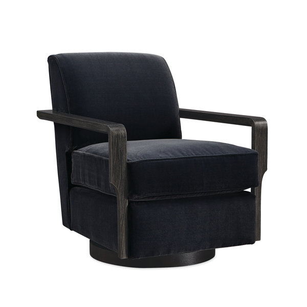 Dorcaster swivel best sale barrel chair